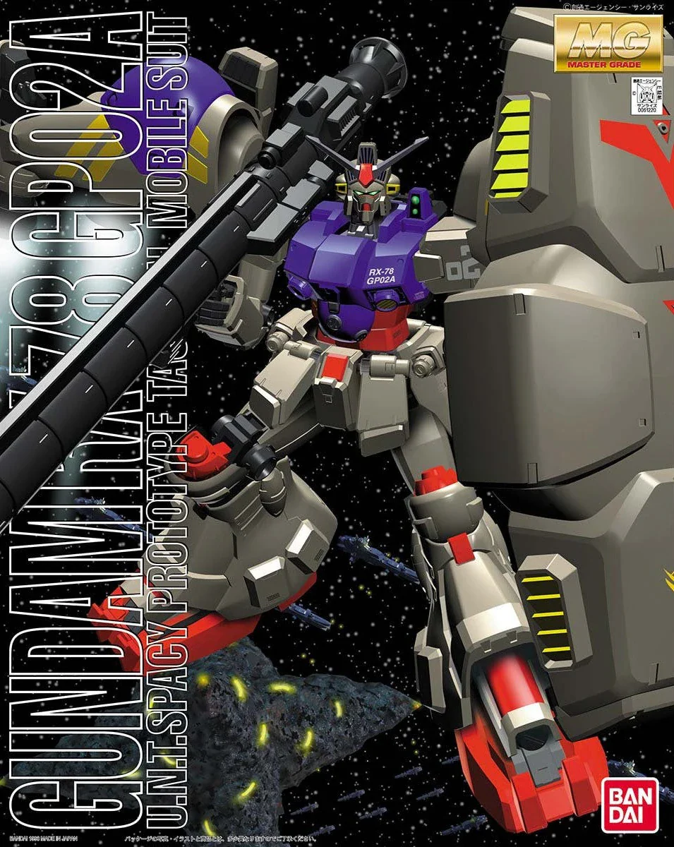 1/100 (MG): Gundam 0083: Stardust Memory - #013 Gundam RX-78 GP02A U.N.T. Spacy Prototype Tactical Mobile Suit (RX-78GP02A Gundam "Physalis")