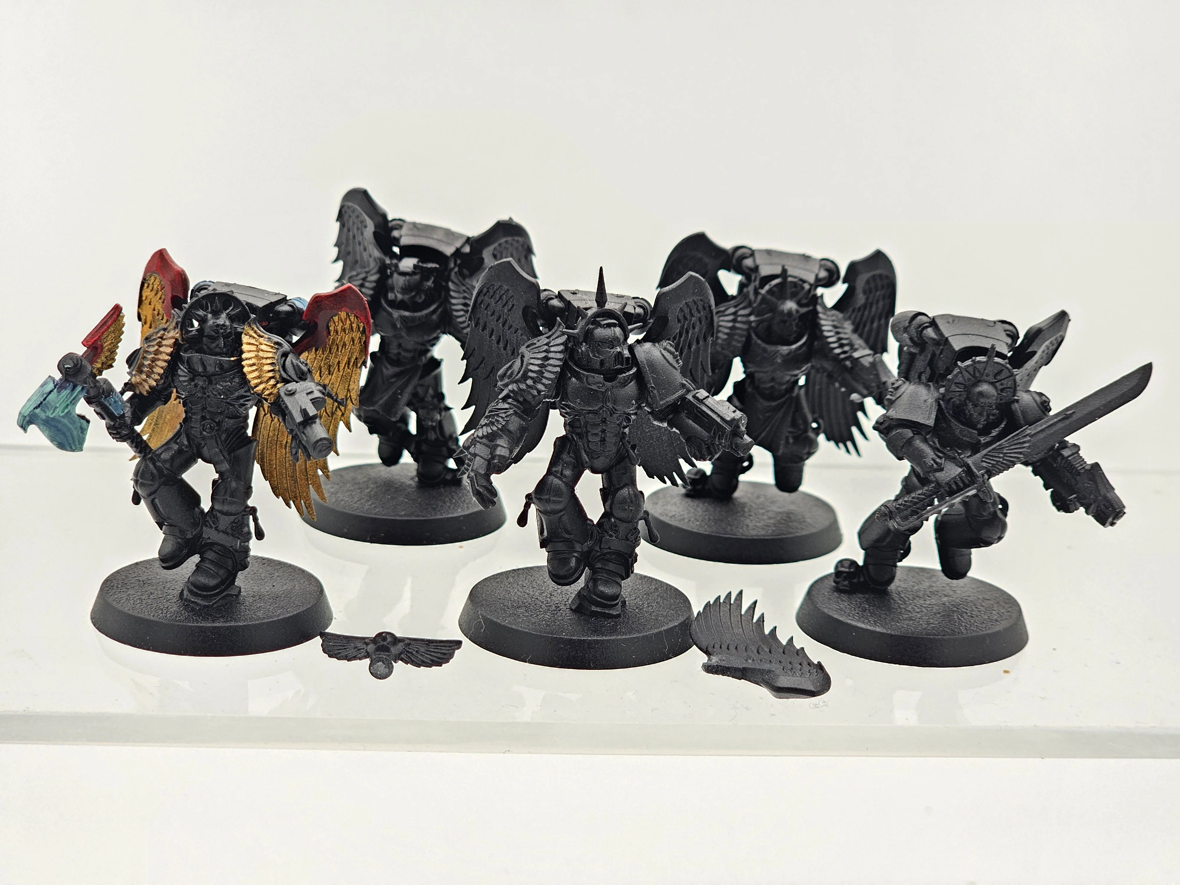 40K: Adeptus Astartes: Blood Angels - Sanguinary Guard (USED, OOP) [Lot #1]