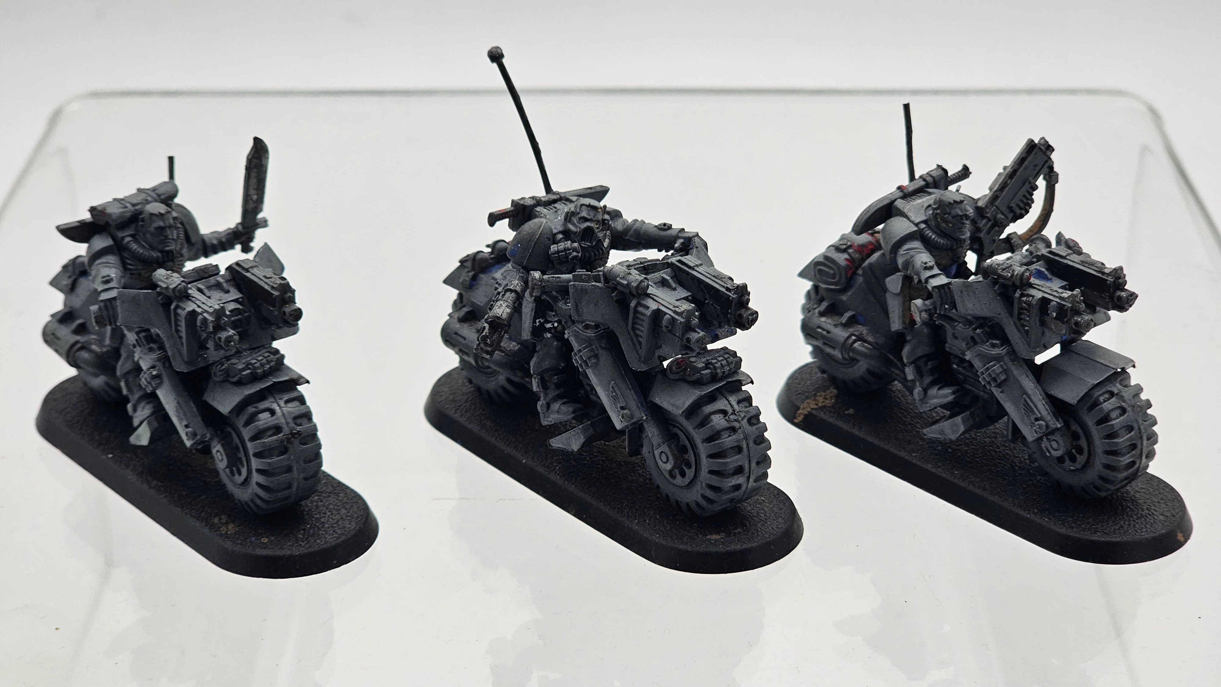 40K: Adeptus Astartes: Space Marine - Scout Bike Squad (USED, OOP)