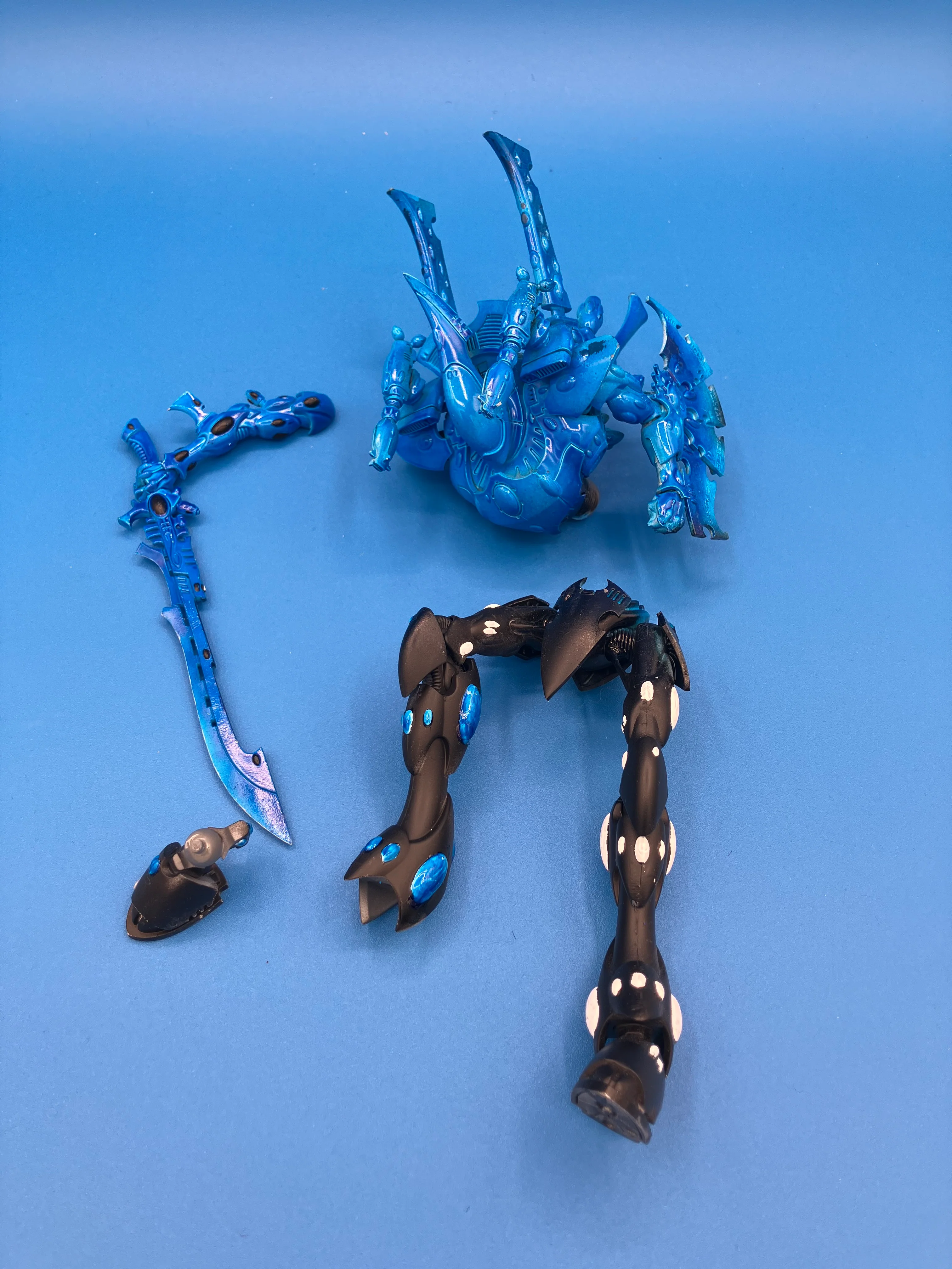 40K: Aeldari - Wraithknight (USED) (No Base) Lot 3