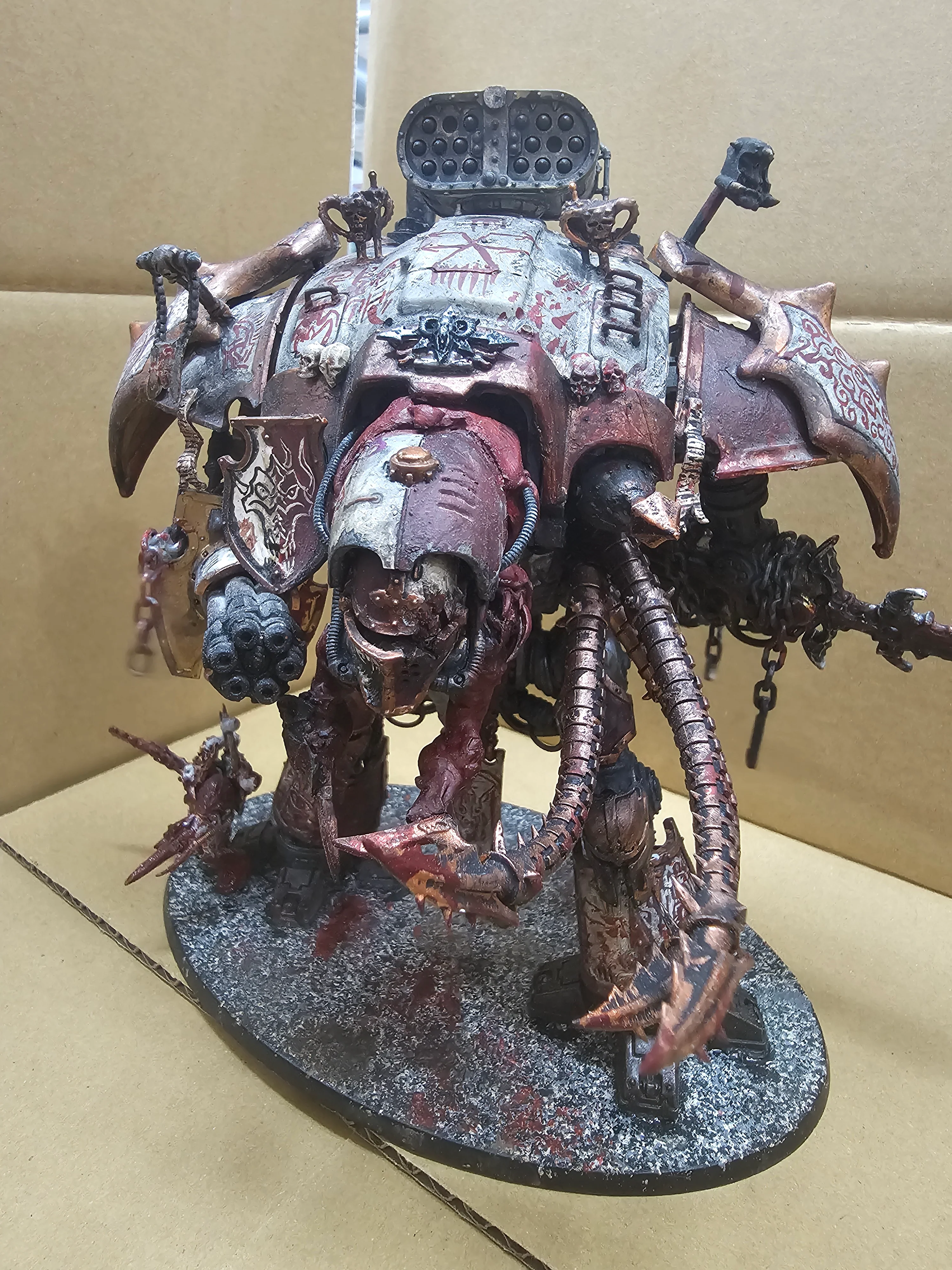 40K: Chaos Knights - Chaos Knight Ruinator (USED)