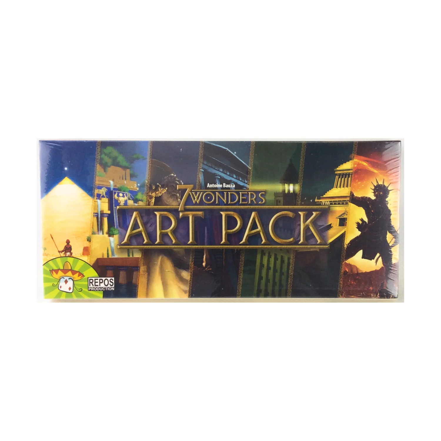 7 Wonders Board Game w/Art Pack & Palace Promos (USED) - Image 2