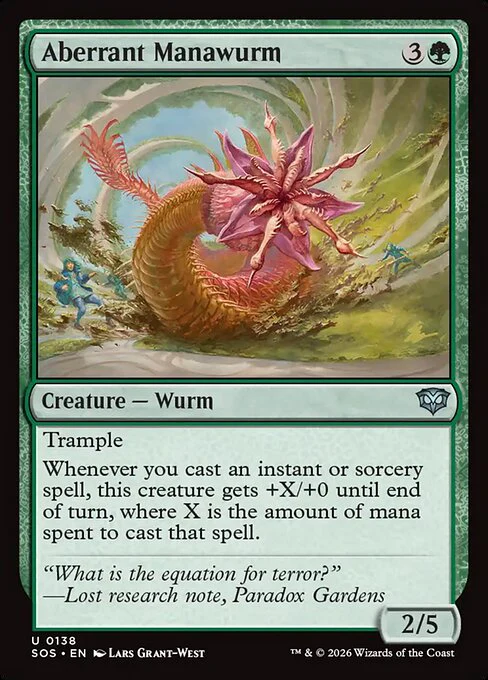 Aberrant Manawurm [ #0138 ] (SOS-U)