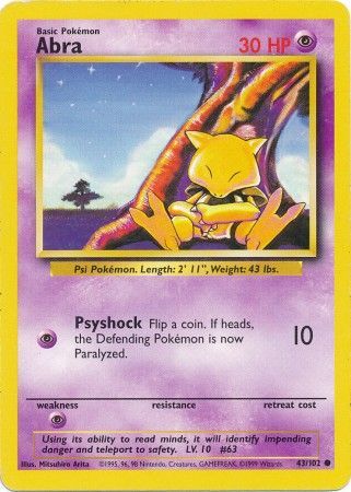 Abra - 043/102 (BS)