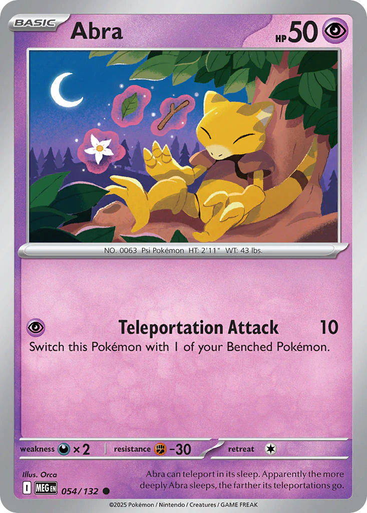 Abra - 054/132 (MEG) Common