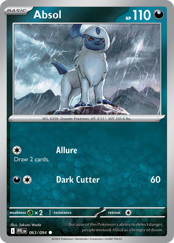 Absol - 063/094 (PFL) Common