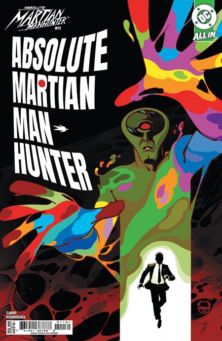 ABSOLUTE MARTIAN MANHUNTER #11 CVR C DAVE JOHNSON CARD STOCK VAR
