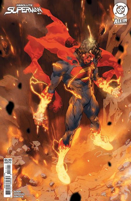 ABSOLUTE SUPERMAN #14 CVR B GERALD PAREL CARD STOCK VAR - Image 2