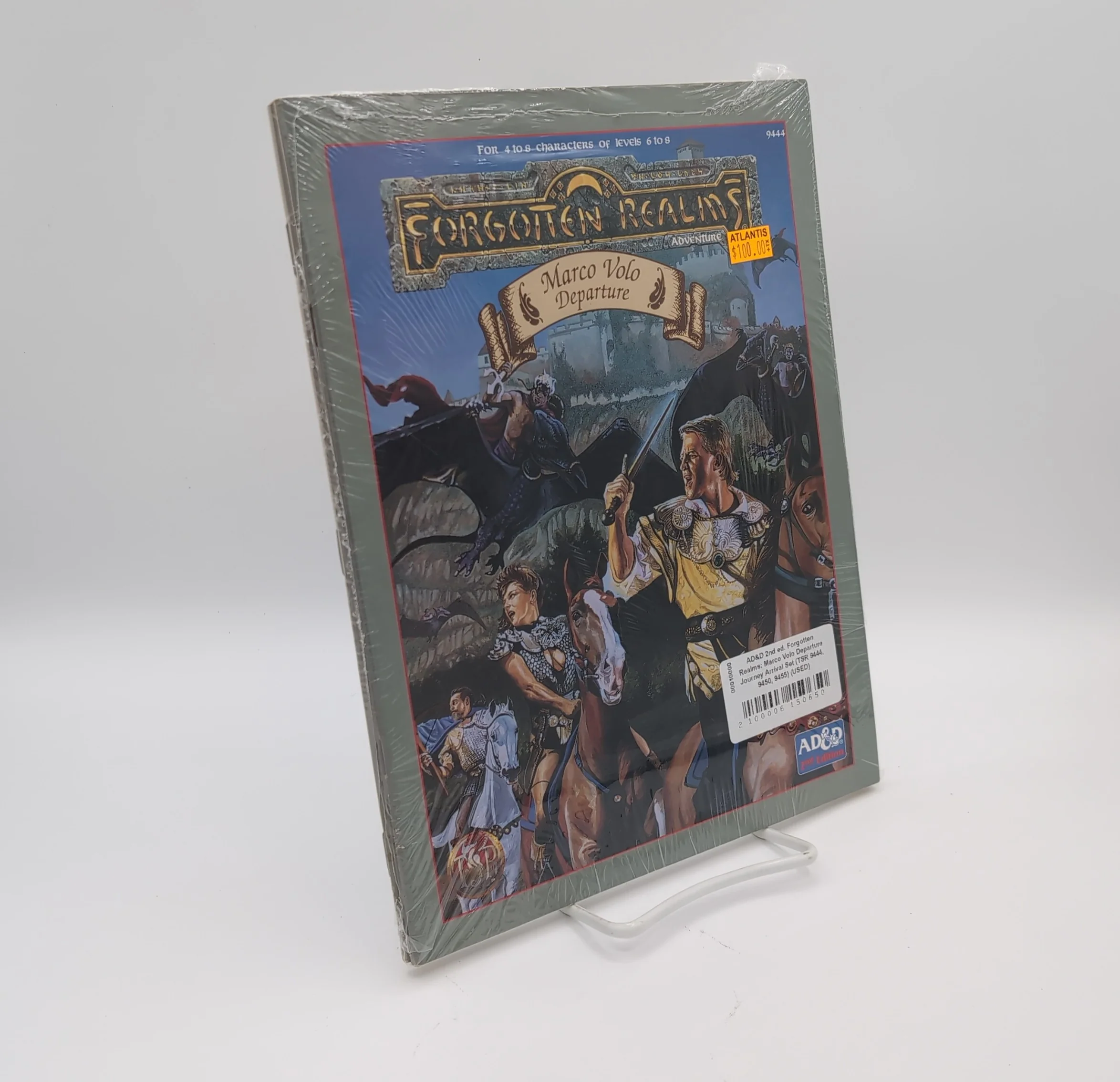AD&D 2nd ed.  Forgotten Realms: Marco Volo Departure Journey Arrival Set (TSR 9444, 9450, 9455) (USED)