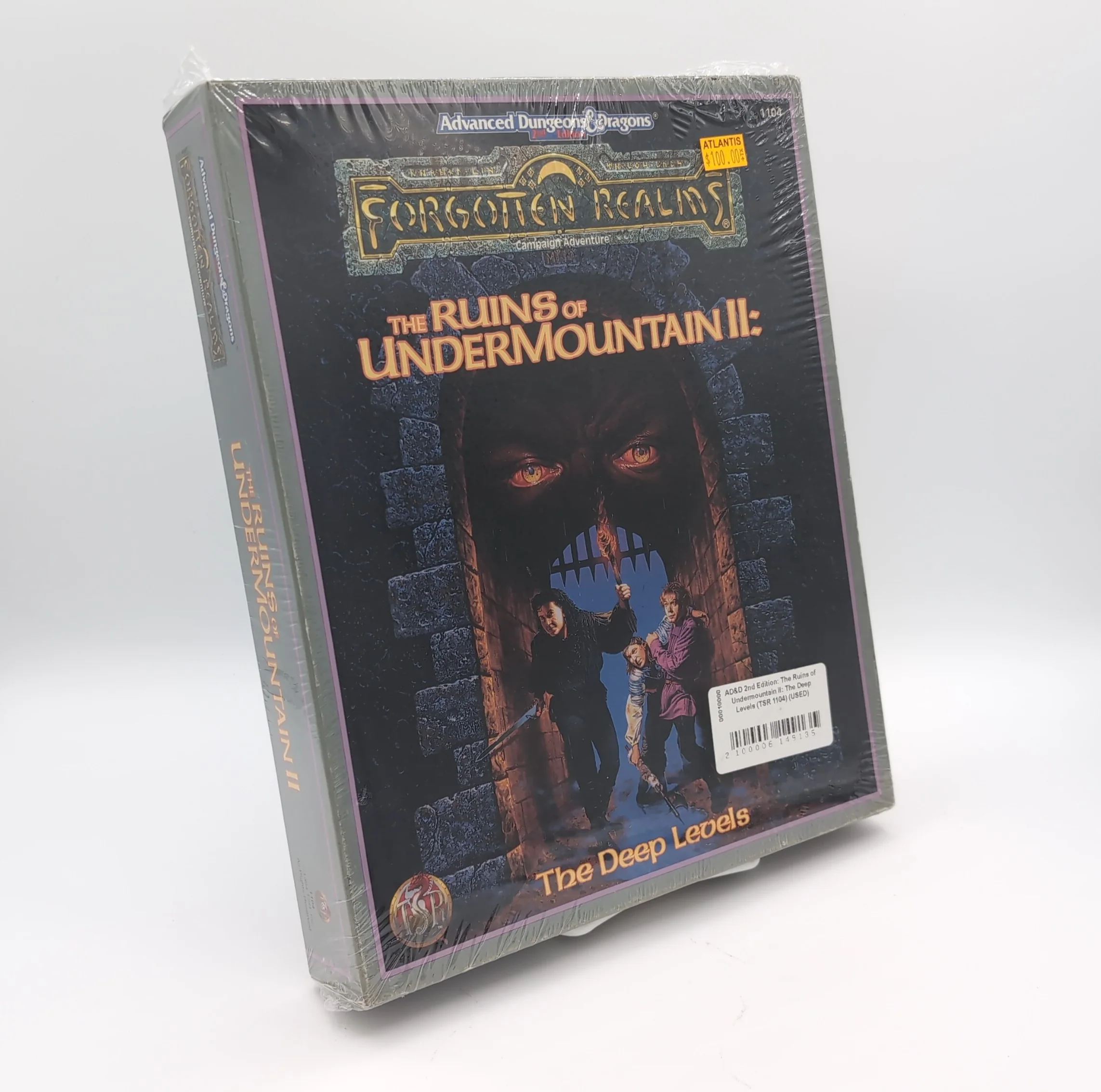 AD&D 2nd Edition: The Ruins of Undermountain II: The Deep Levels (TSR 1104) (USED)