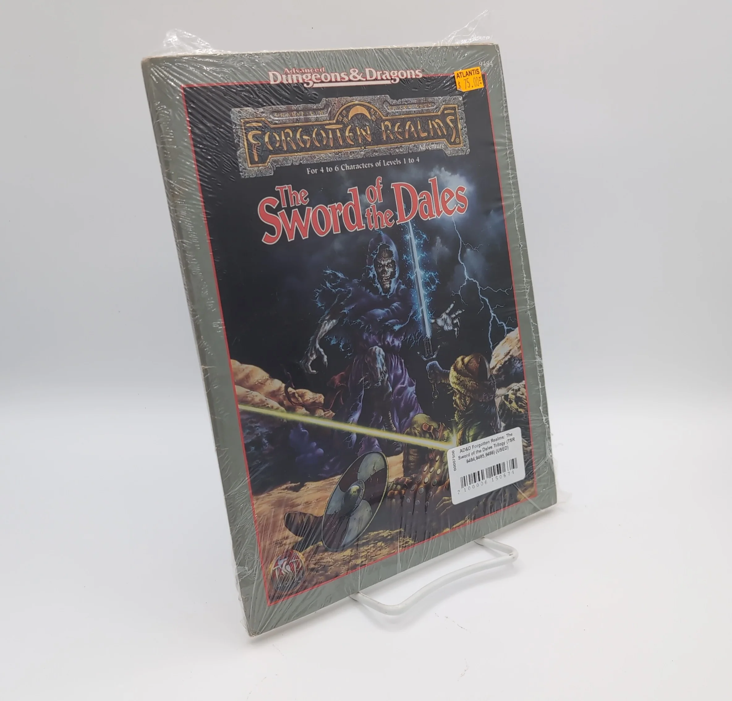 AD&D  Forgotten Realms: The Sword of the Dales Trilogy (TSR 9484,9485,9488) (USED)