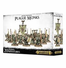 Age of Sigmar: Skaven Pestilens - Plague Monks (USED) [Lot #1]