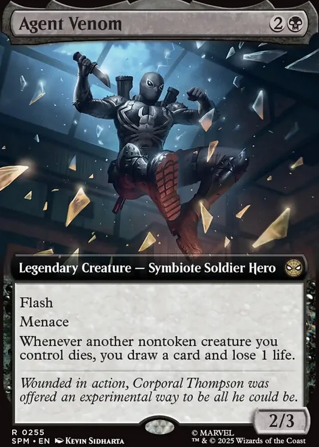 Agent Venom [ #0255 Extended Art ] (SPM-R)