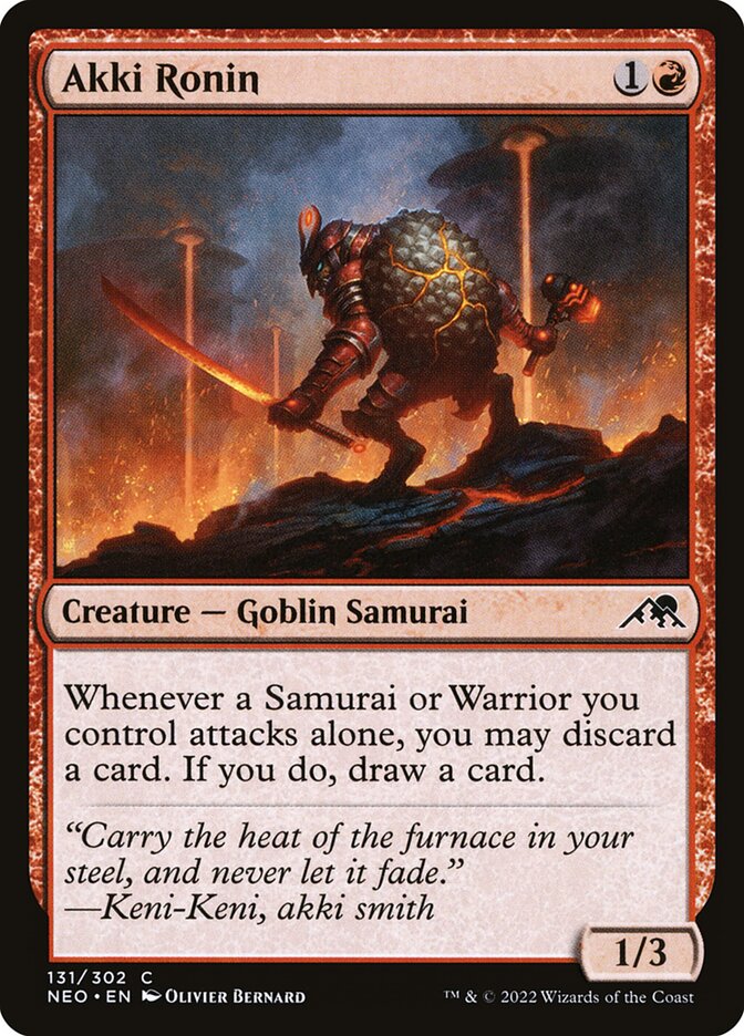 Akki Ronin [ #131/302 ] (NEO-C) - Image 2