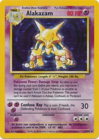 Alakazam - 001/102 (BS) - Image 2