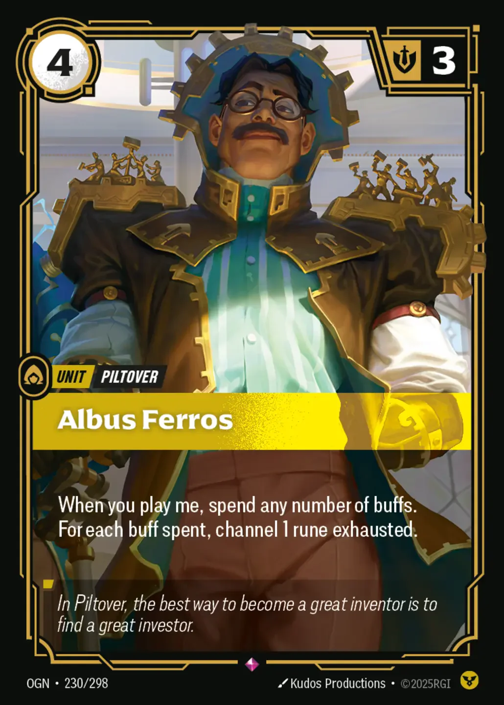 Albus Ferros - 230/298 (OGN) Rare