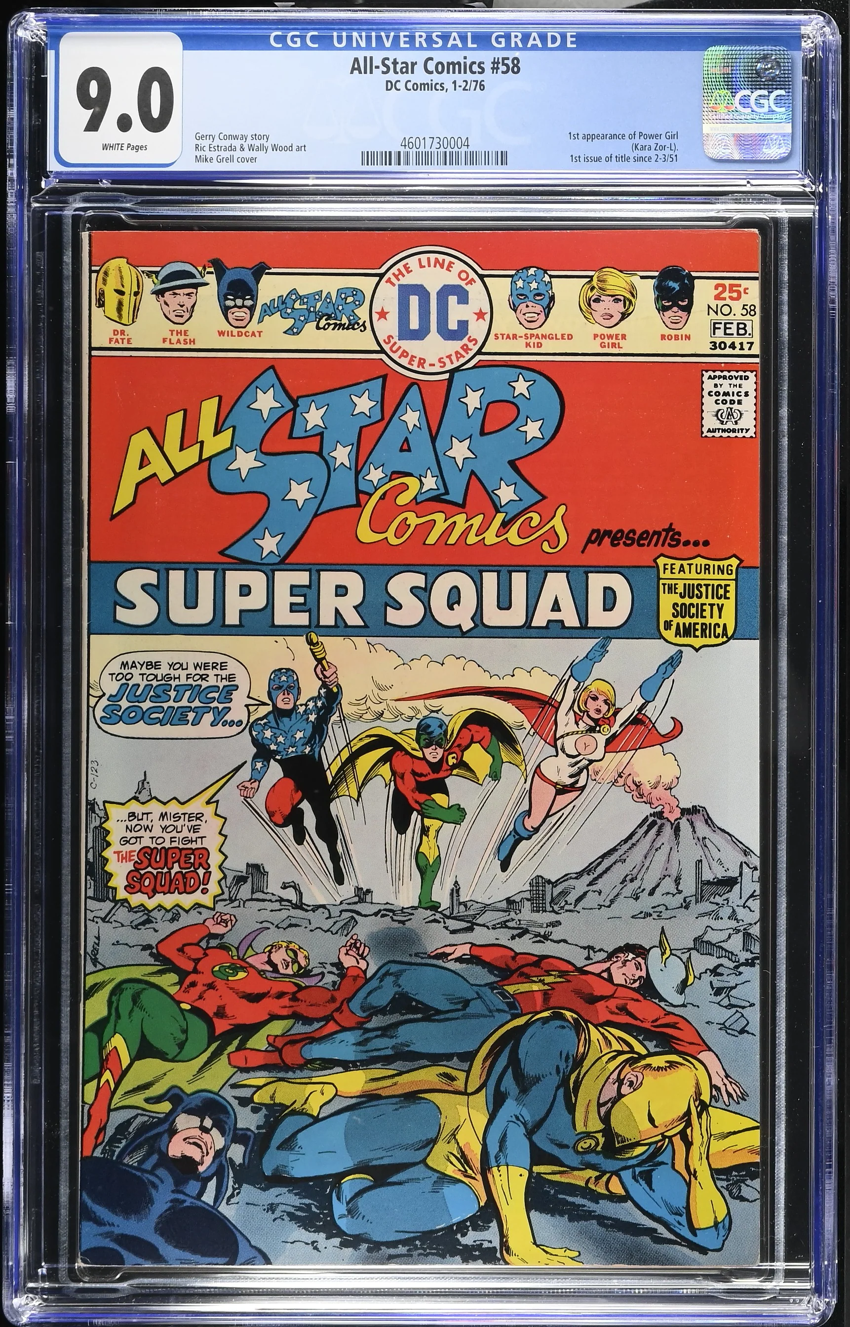 All Star Comics (1940 Series) #58 (CGC 9.0)
