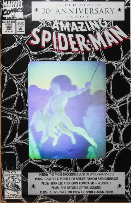 Amazing Spider-Man (1963 Series) #365 (8.0) 30th Anniversary, 1st Appearance of Spider-Man 2099