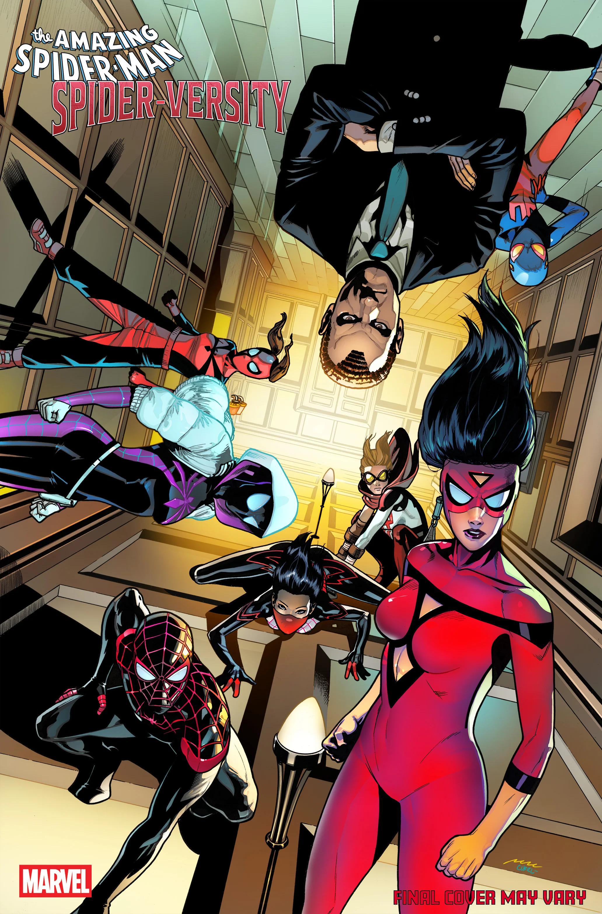 AMAZING SPIDER-MAN: SPIDER-VERSITY #1 PERE PEREZ FOIL VARIANT