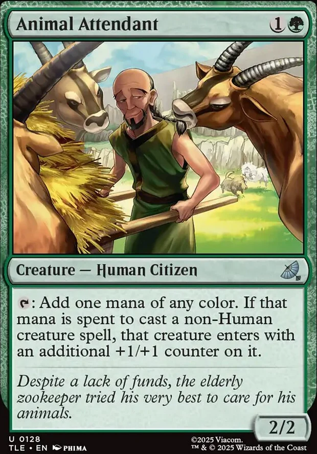 Animal Attendant [ #0128 ] (TLE-U) - Image 2