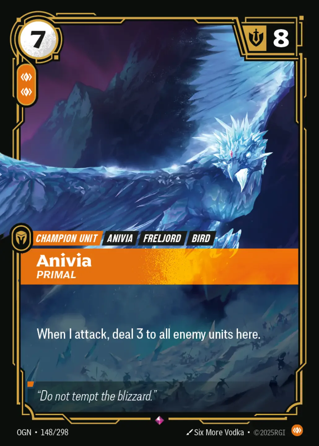 Anivia - Primal - 148/298 (OGN) Rare