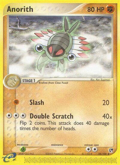 Anorith - 28/100  (SS) Uncommon Moderate Play Reverse Holofoil