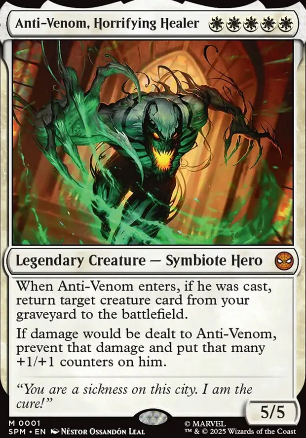 Anti-Venom, Horrifying Healer [ #0001 ] (SPM-M) - Image 2