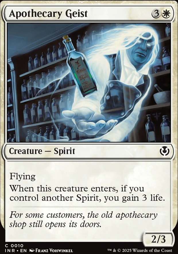 Apothecary Geist [ #0010 ] (INR-C)