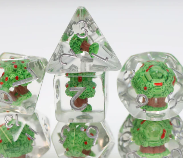 Apple Orchard RPG Dice Set