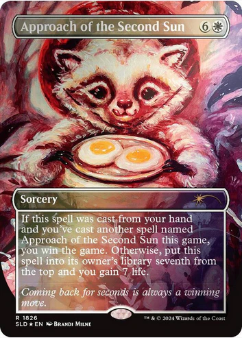 Approach of the Second Sun [#1826] (SLD-R-FOIL)