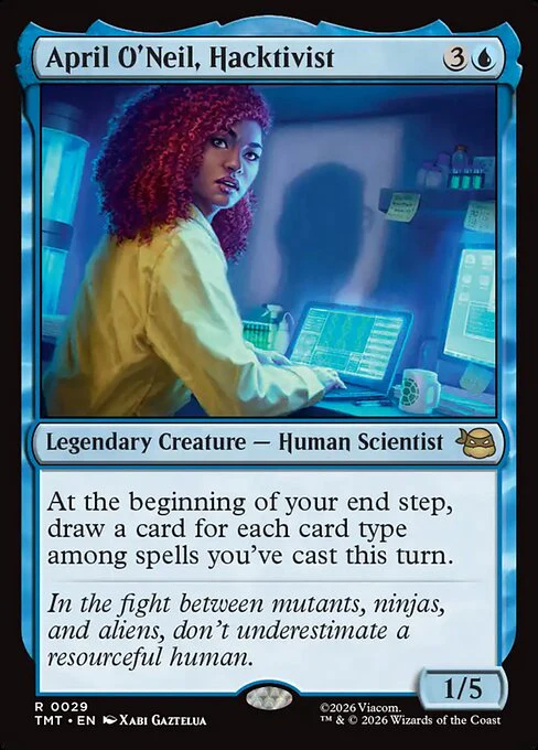 April O'Neil, Hacktivist [ #0029 ] (TMT-R)