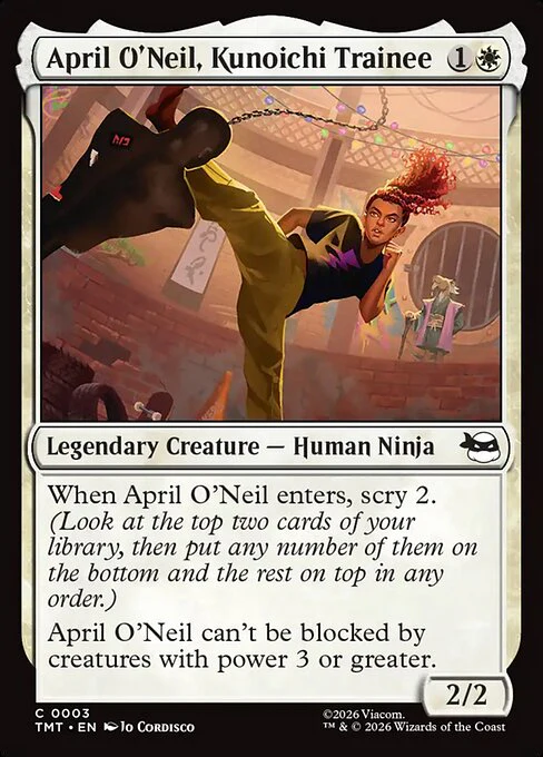April O'Neil, Kunoichi Trainee [ #0003 ] (TMT-C) - Image 2