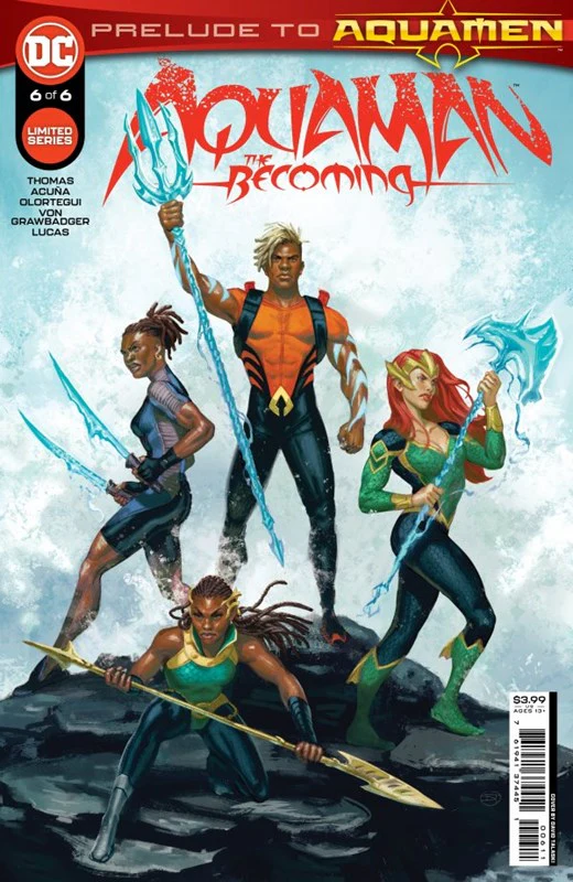 Aquaman the Becoming (2021 Series) #1-3, 5, 6 Bundle - Image 5