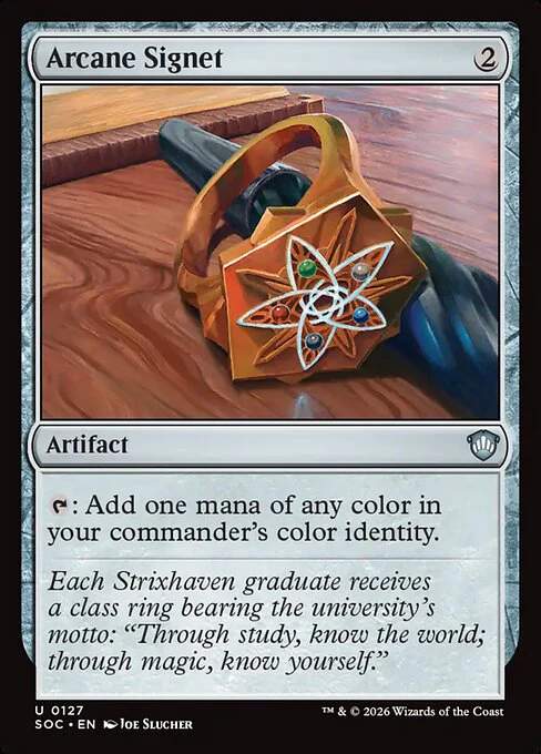 Arcane Signet [ #0127 ] (SOC-U)