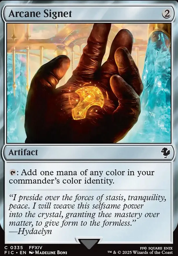 Arcane Signet [ #0335 Surge Foil ] (FIC-C)
