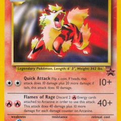 Arcanine (6) WotC Promo - Damaged