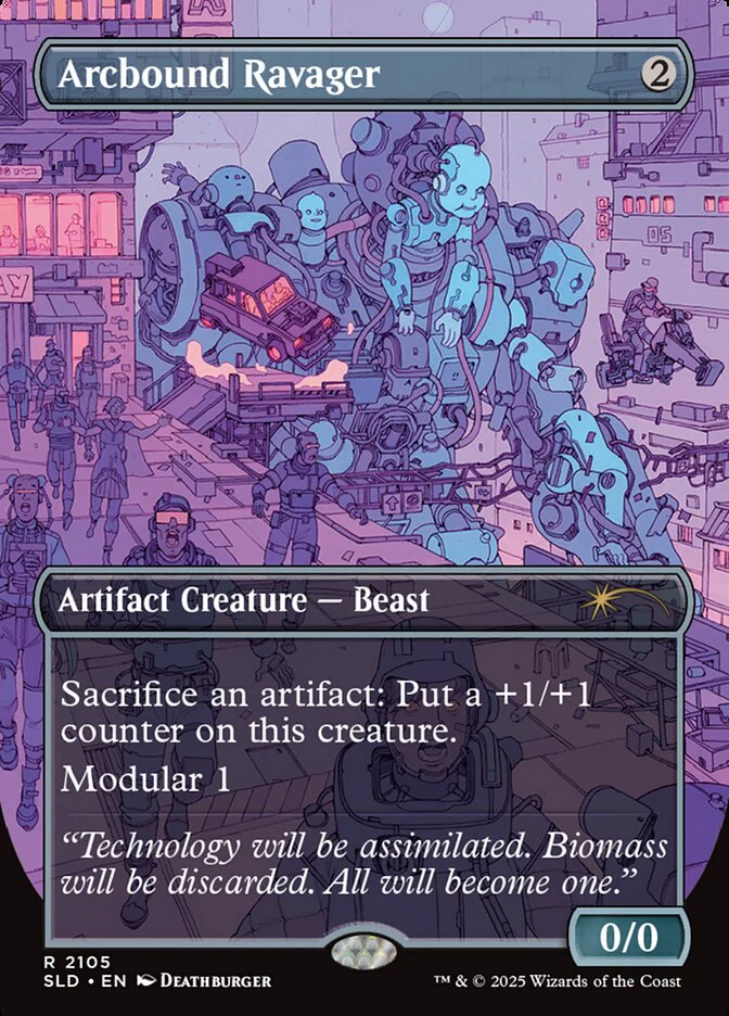 Arcbound Ravager [#2105 Galaxy Foil] (SLD-R)