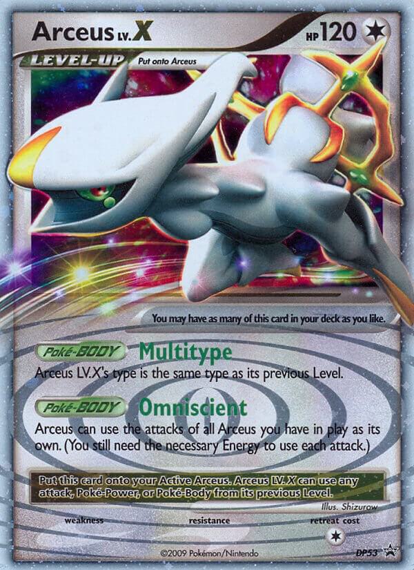Arceus LV.X - DP53 (PR) Promo Light Played