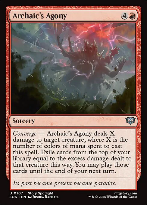 Archaic's Agony [ #0107 ] (SOS-U)