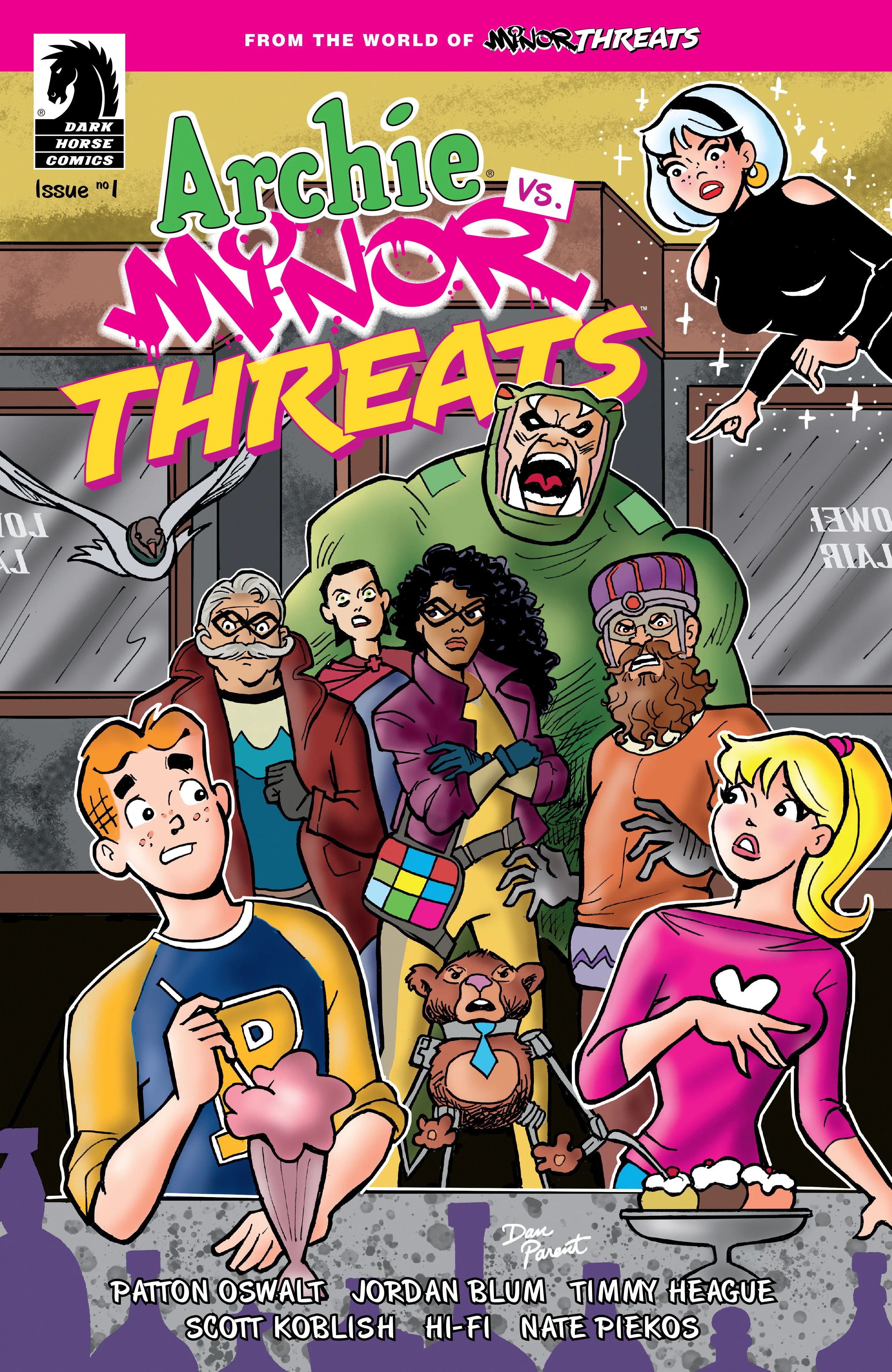 Archie vs Minor Threats #1 (CVR E) (Dan Parent)