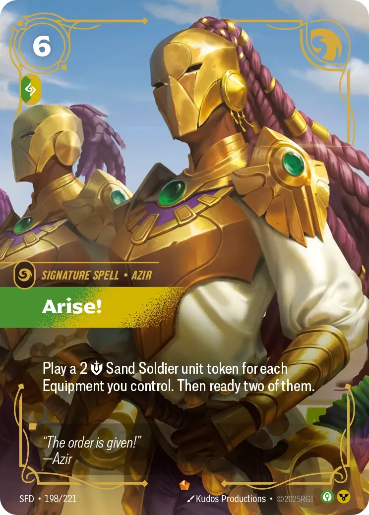 Arise! - 198/221 (SFD) Epic