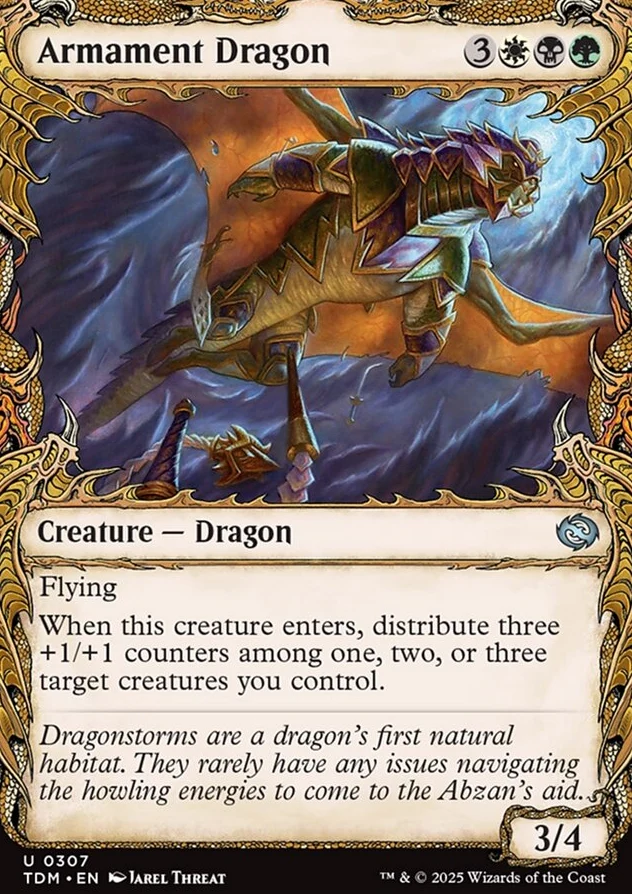 Armament Dragon [ #0307 Draconic Showcase ] (TDM-U)