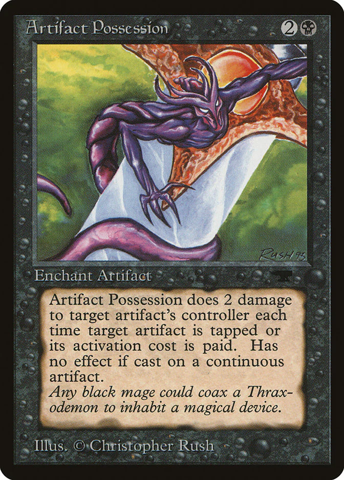 Artifact Possession (ATQ-C) Light Play
