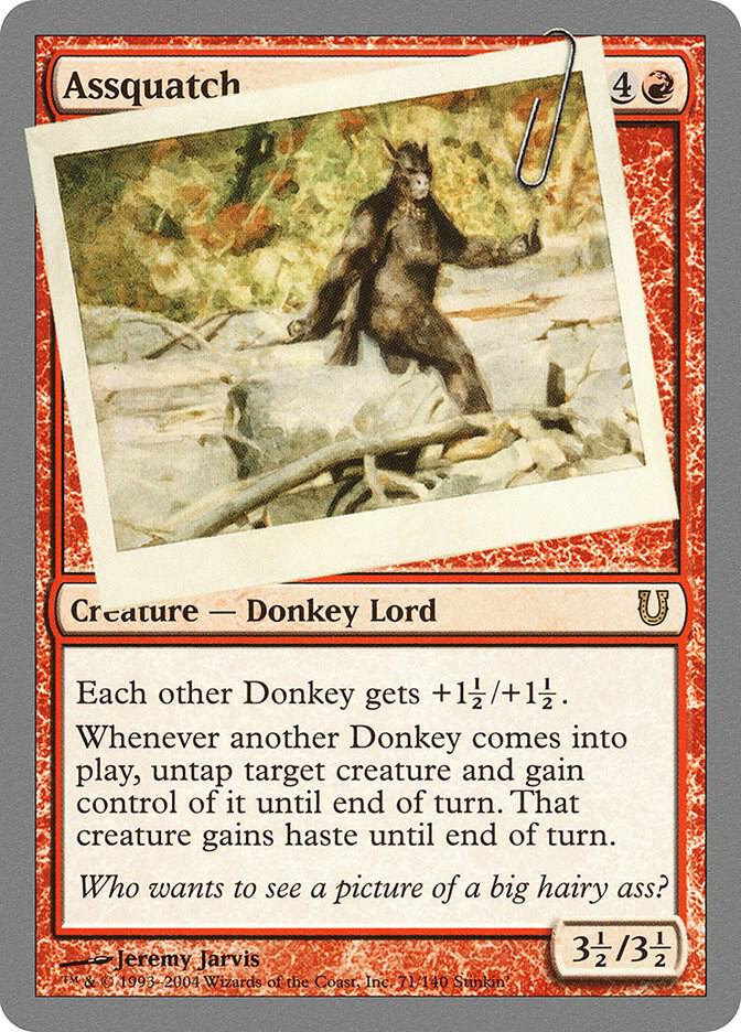 Assquatch (UNH-R)