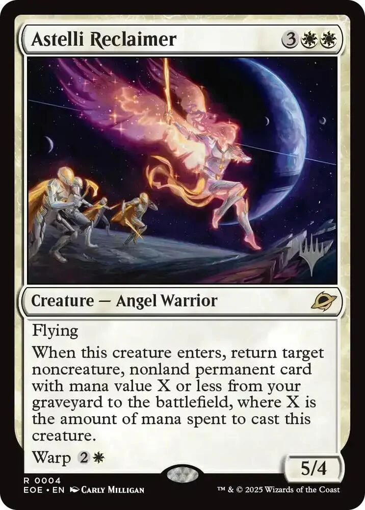 Astelli Reclaimer [ #0004 ] (EOE-R)  Promo Pack Foil Near Mint