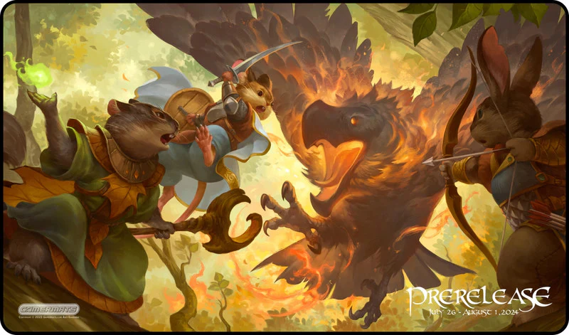 Atlantis Swag: Playmat - MTG Prerelease: 2024 - Bloomburrow