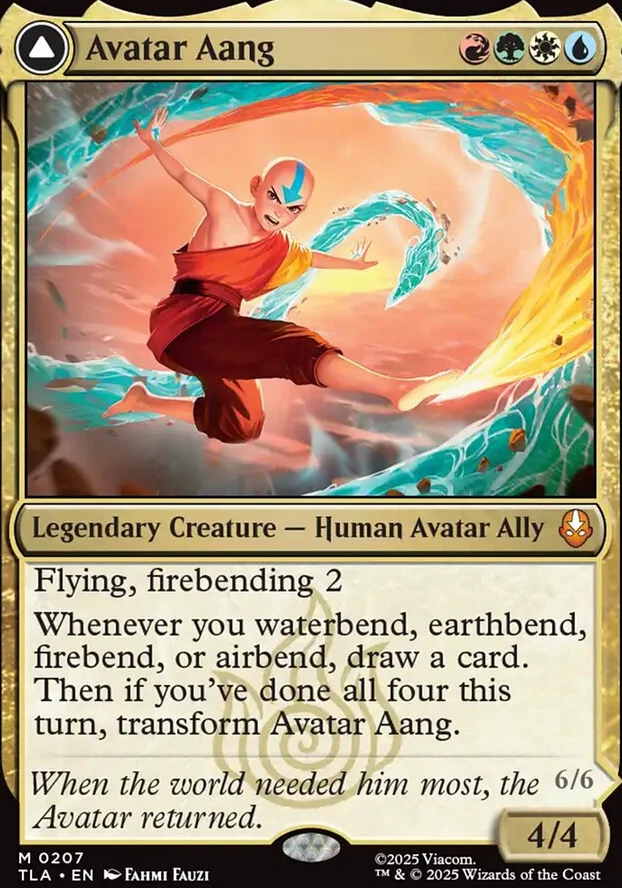 Avatar Aang // Aang, Master of Elements [ #0207 ] (TLA-M) - Image 2