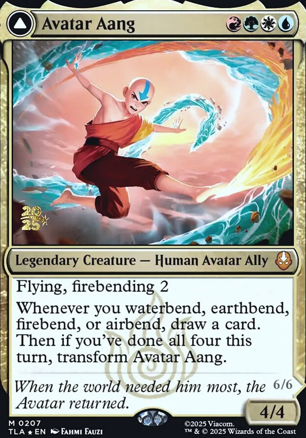 Avatar Aang // Aang, Master of Elements [ #0207 ] (TLA-M) - Image 3