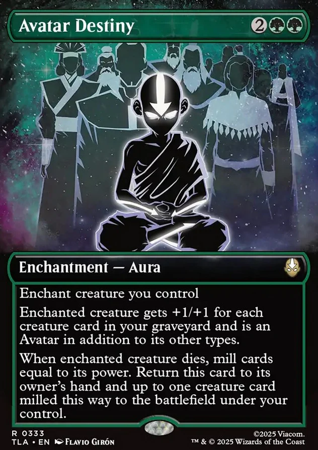 Avatar Destiny [ #0333 Borderless ] (TLA-R) - Image 2