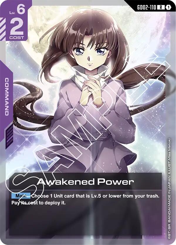 Awakened Power - GD02-110 (GD02) - Near Mint (R)